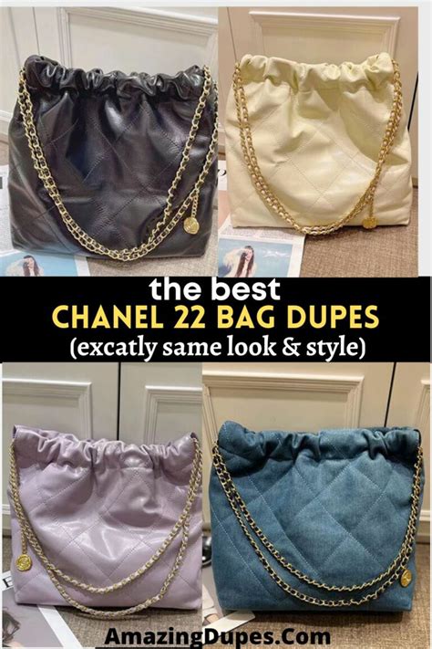 chanel 22 dupe bag|best chanel brooch dupe.